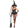 Dreamgirl - Womens Black Spider Witch Costume