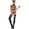 Dreamgirl - Womens Mesh Set With Cat Ears Bedroom Costume