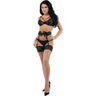 Dreamgirl - Womens Mischief 3-Piece Bedroom Costume Set