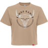 Kimes Ranch - Womens Bison Skull Fashion Top