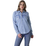 Kimes Ranch - Womens Kaycee Denim Fashion Top
