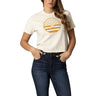 Kimes Ranch - Womens American Bullseye Crop T-Shirt