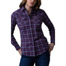 Kimes Ranch - Womens Lucas Plaid Fashion Top