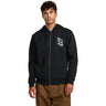 RVCA - Mens Benj Tiger Eyes Zip Hoodie