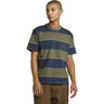 Rvca - Mens Dayshift Stripe Short Sleeve Top