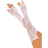 Leg Avenue - Womens Seamless Lace Opera Length Fingerless Gloves