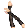 Leg Avenue - Womens Stitched Up Fishnet Arm Warmers