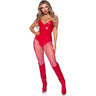 Leg Avenue - Womens Vinyl Boned Bodysuit