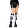 Leg Avenue - Womens Acrylic Skeleton Over the Knee Socks