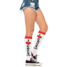 Leg Avenue - Womens Cocktails Knee Socks