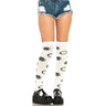 Leg Avenue - Womens Tick Tock Over the Knee Socks