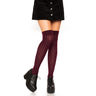 Leg Avenue - Womens Spandex Rib Knit Over the Knee Socks