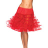 Leg Avenue - Womens Knee Length Petticoat Skirt
