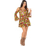 Leg Avenue - Womens 2 Piece Starflower Hippie Costume