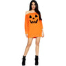 Leg Avenue - Womens Jersey Pumpkin Dress