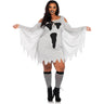 Leg Avenue - Womens Plus Size Jersey Ghost Dress