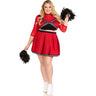 Leg Avenue - Womens Plus Size 3 Piece Varsity Babe Costume