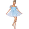 Leg Avenue - Womens Frosted Organza Babydoll Dress