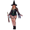 Leg Avenue - Womens Plus Size 2 Piece Broomstick Babe Costume