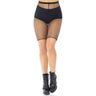 Leg Avenue - Womens Industrial Net Biker Shorts
