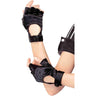 Leg Avenue - Womens Fingerless Motorcycle Gloves