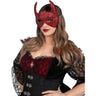 Leg Avenue - Womens Rhinestone Devil Mask