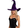 Leg Avenue - Womens Velvet Ruched Witch Hat