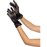 Leg Avenue - Womens Stretch Lace Wrist Length Gloves