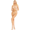 Leg Avenue - Womens 3 Piece Faux Pearl Open Cup Bra, G-String Panty, and Wrist Restraints