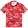 Reyn Spooner - Womens Mlb Angels Gd Pua Wide Performance Polo