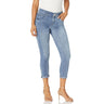 Democracy - Womens Absolution Light Blue Denim Petite Ankle Skimmer