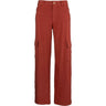KUT From The Kloth - Womens Akia Mid Rise Wide Leg Pants Cargo Pockets