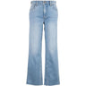 KUT From The Kloth - Womens Kelsey High Rise Ankle Flare Inset Leg Raw Hem Pants