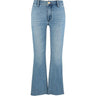 KUT From The Kloth - Womens Kelsey Mid Rise Ankle Flare Raw Hem Pants