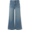 KUT From The Kloth - Womens Meg High Rise Wide Leg W Patch Pockets Wide Hem Pants
