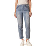 Democracy - Womens Absolution Petite Slim Straight Jean With Embroidered Cascading