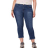 Democracy - Womens Absolution Plus Size Cascading Embroidery Slim Straight Jean
