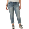 Democracy - Womens Absolution Girlfriend Blue Plus Jeans