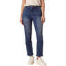 Democracy - Womens Absolution High Rise Cascading Embroidered D Slim Straight Jean