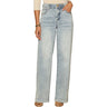 Democracy - Womens Absolution High Rise Wide Leg Jeans With Subtle Fading Detail