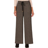 Democracy - Womens Ableisure High Rise Waist Tie Utility Wide Leg Knit Pants