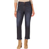 Democracy - Womens Absolution High Rise Cascading Fray Plus Size Slim Straight Jeans