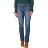 Democracy - Womens Absolution Mid-Rise Straight Leg Petite Jeans With Angled Dart Seams