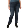 Democracy - Womens Absolution Mid-Rise Plus Straight Leg Jeans
