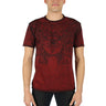 Affliction - Mens Primitive Rev.Tee T-Shirt In Dirty Red Lava/Black