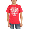 Aerosmith - Mens Livin' On The Edge T-Shirt in Red