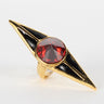 Han Cholo - The Protector Stone Ring in Gold/Red