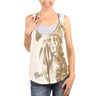 Lone Ranger - Womens Tonto Drop Hem Tank Top In Cream