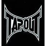 Tapout Decal Logo Sticker in White - 5.5