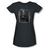 The Hobbit - Womens Gandalf T-Shirt In Charcoal